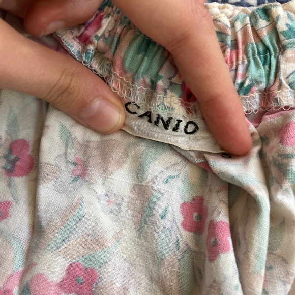 Two Patterned Canio Skirts-Printed floral pattern, handmade, 100% cotton - Picture 5 of 5